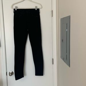 MOTHER black skinny jeans. Size 27.